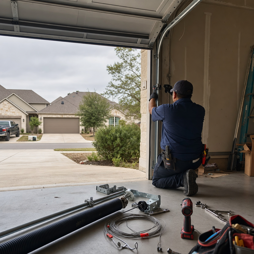 Garage Door Parts in Austin, TX | Crown Garage Door Service Austin